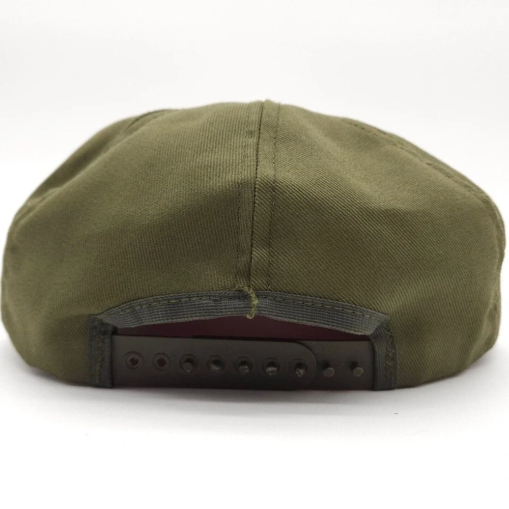 Vintage Boy Scouts Of America‎ Mesh Trucker Snapback Hat Adjustable Cap USA Made